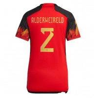 Belgia Toby Alderweireld #2 Hjemmedrakt Dame VM 2022 Kortermet